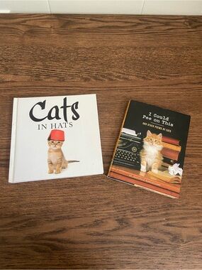 “Cats in Hats” & “I Could Pee on This” Cat Book Set